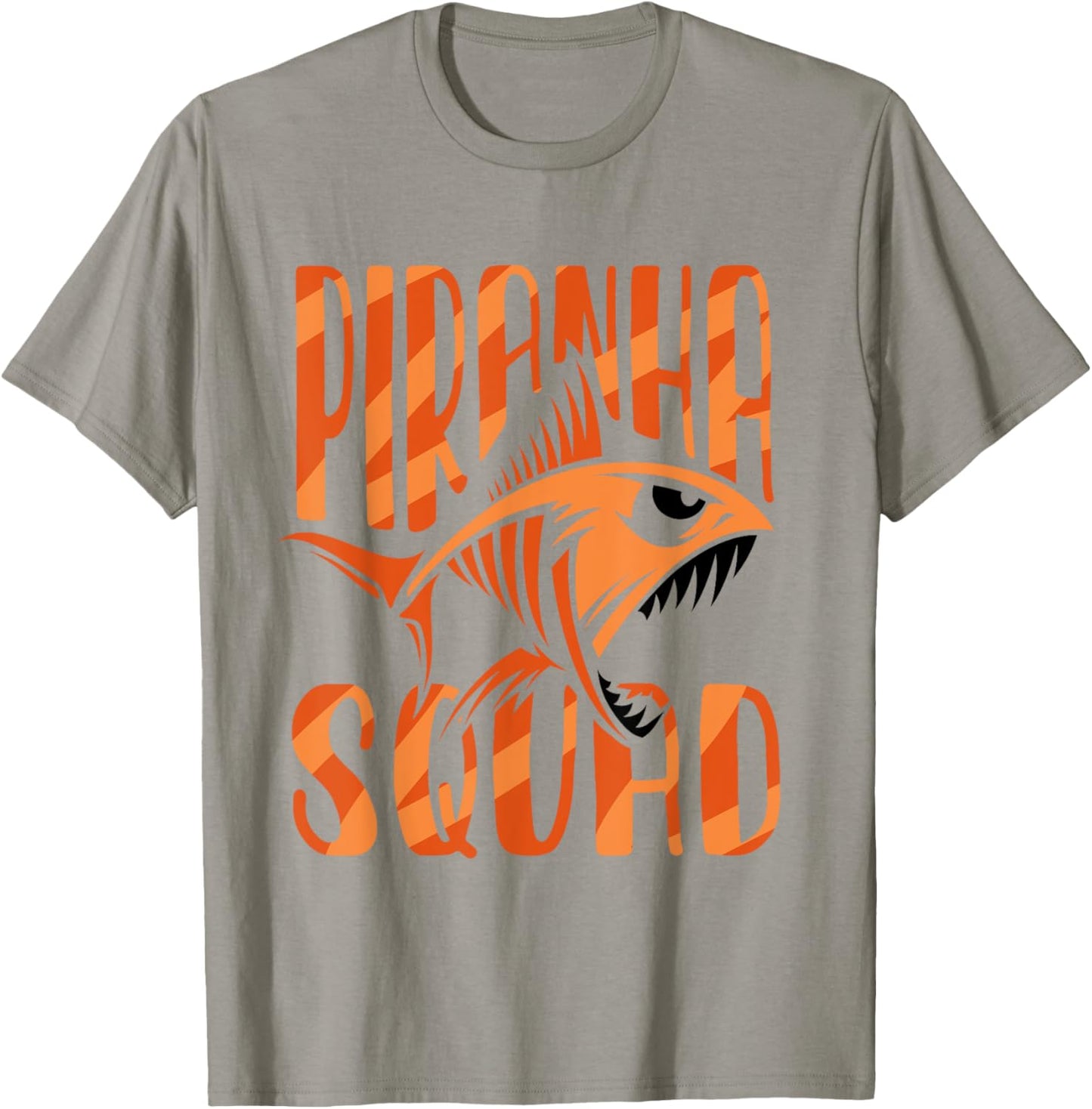 Piranha Squad Retro Lover Fish Piranhas T-Shirt - T-Shirt | Sand