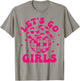 Let's Go Girls Disco Ball Western Country Southern Cowgirl T-Shirt - T-Shirt | Sand