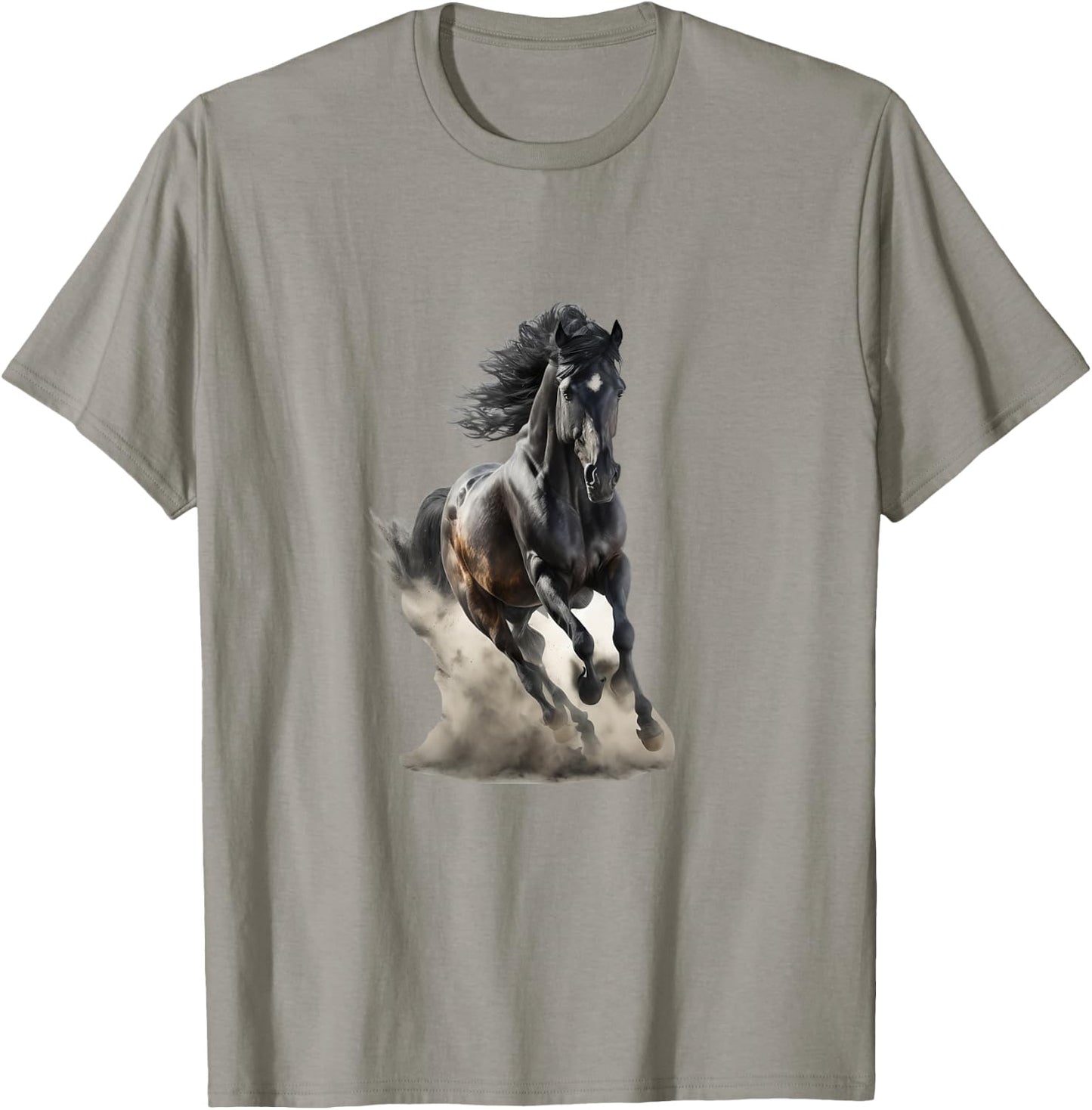 Beautiful Horse Graphic Horse Art Print for Girls T-Shirt - T-Shirt | Sand