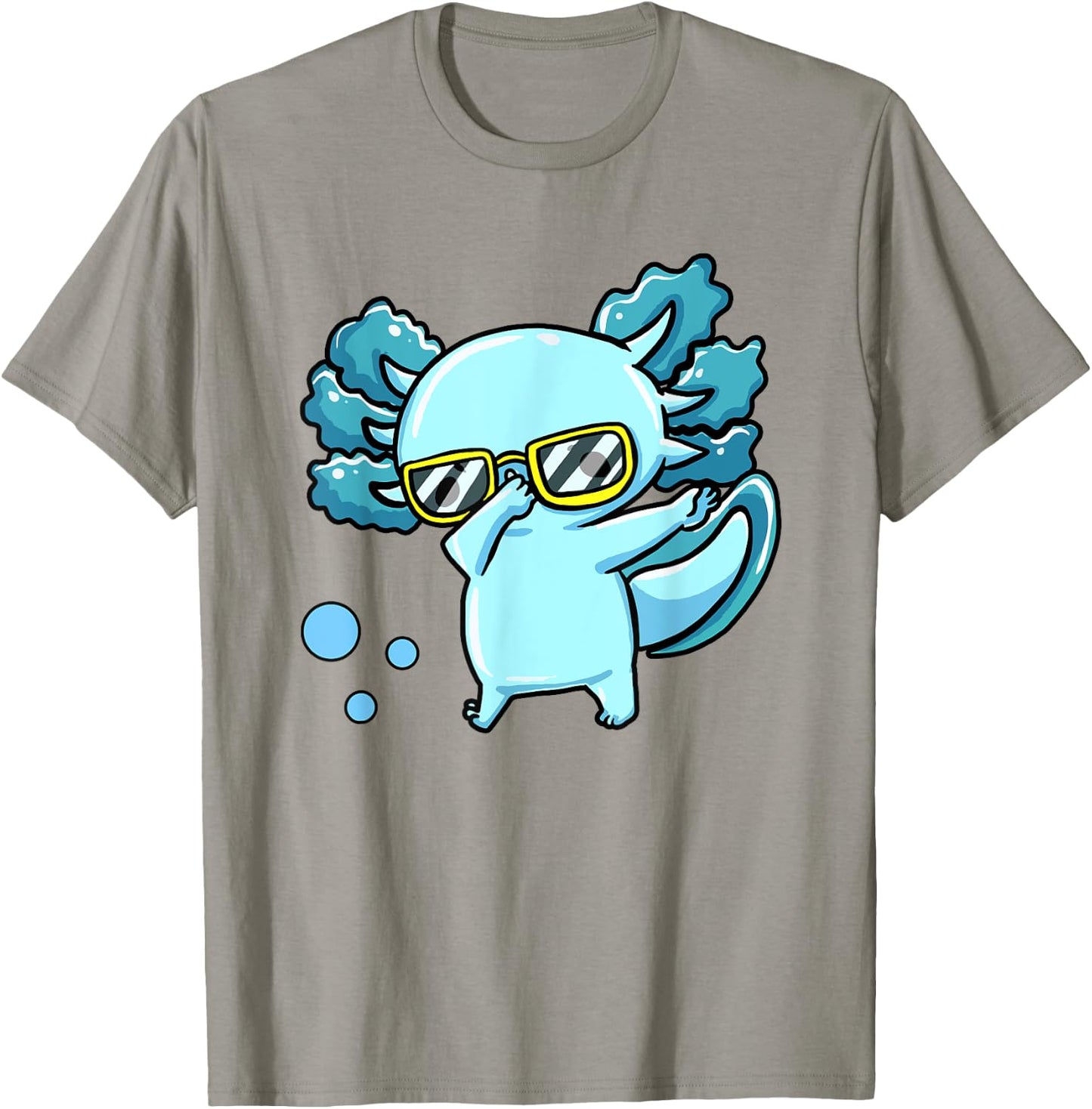 Funny Dabbing Axolotl-Shirt Toddler Boys Kids T-Shirt - T-Shirt | Sand