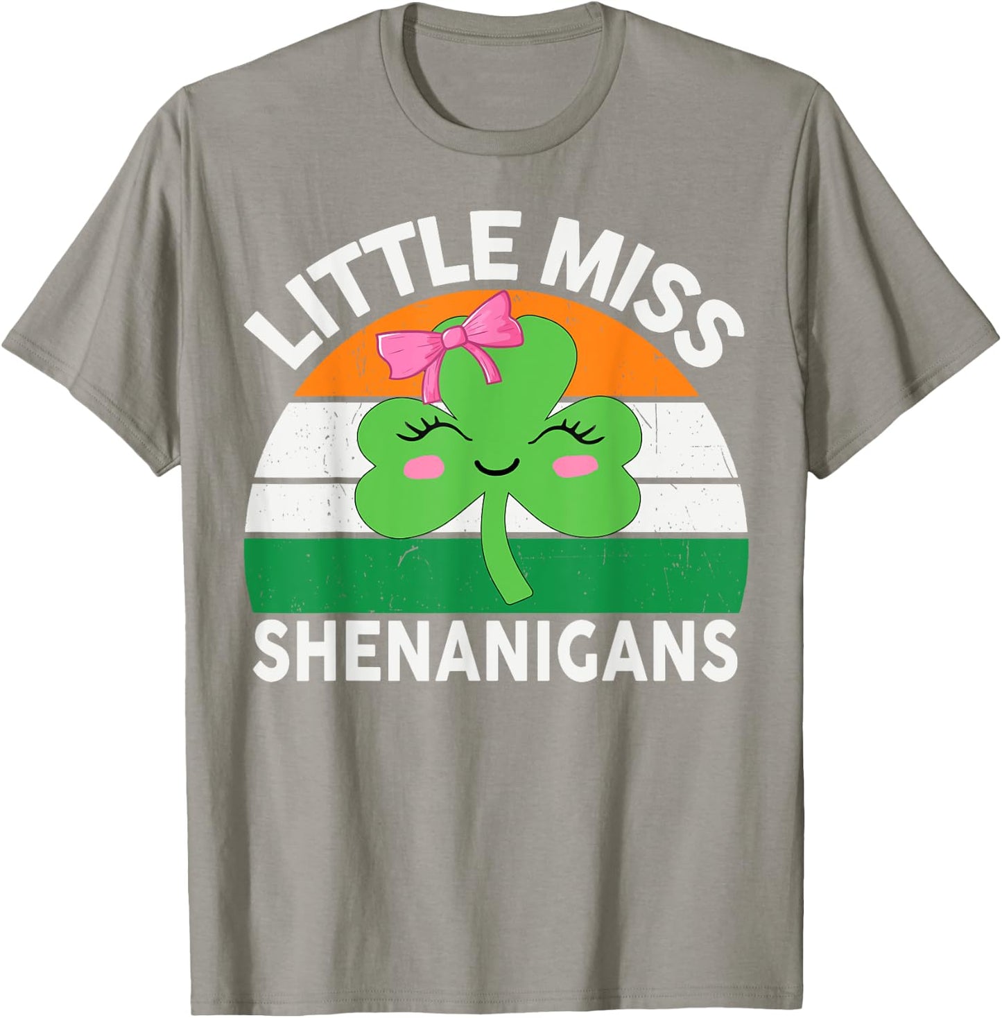 St Patricks Day Little Miss Shenanigans Irish Girls Toddlers T-Shirt - T-Shirt | Sand