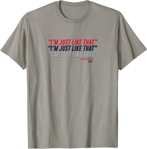 Shakira Austin: I'm Just Like That - Washington Basketball T-Shirt - T-Shirt | Sand