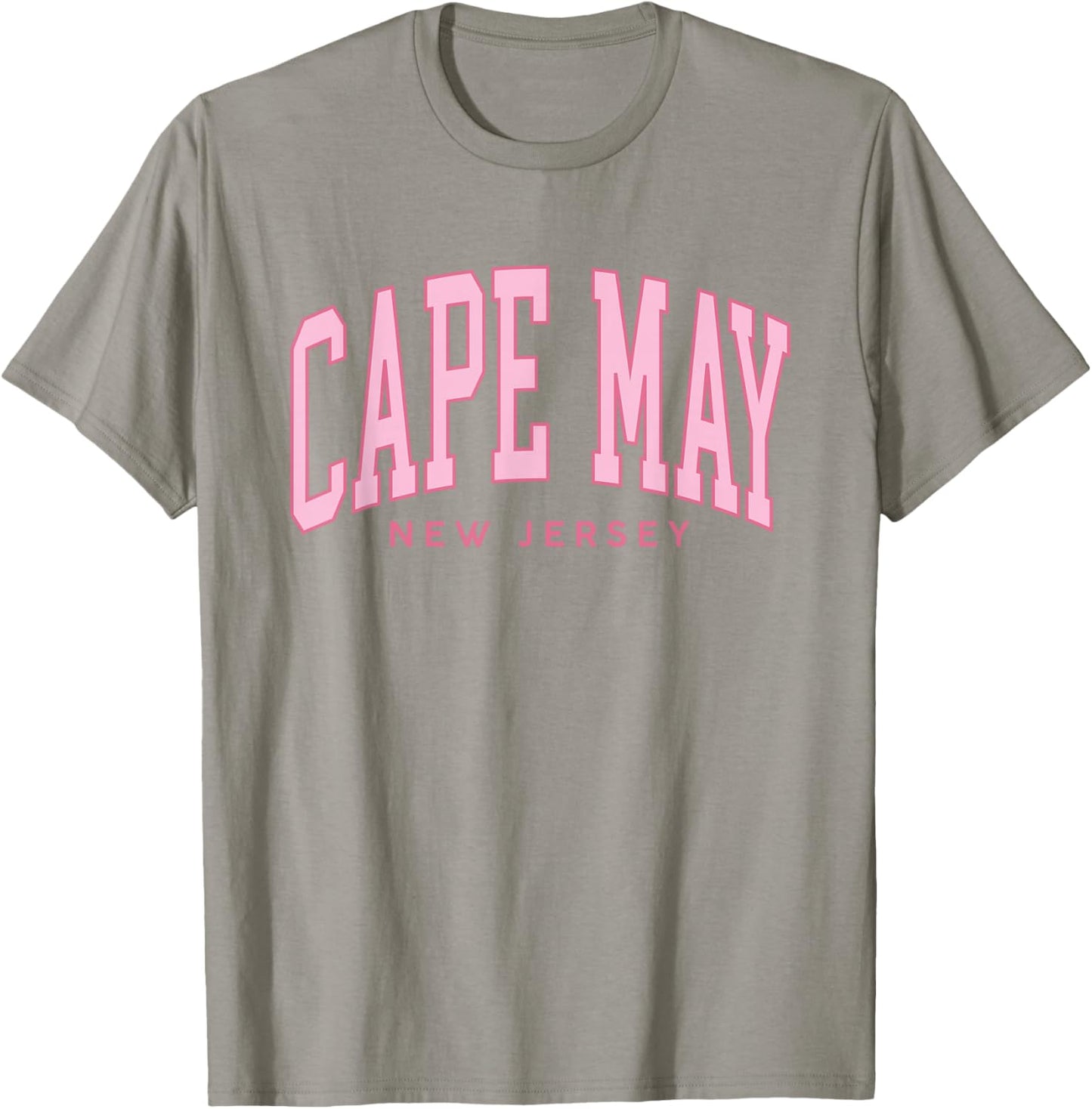 Vintage Cape May NJ retro throwback Beach Preppy girls T-Shirt - T-Shirt | Sand