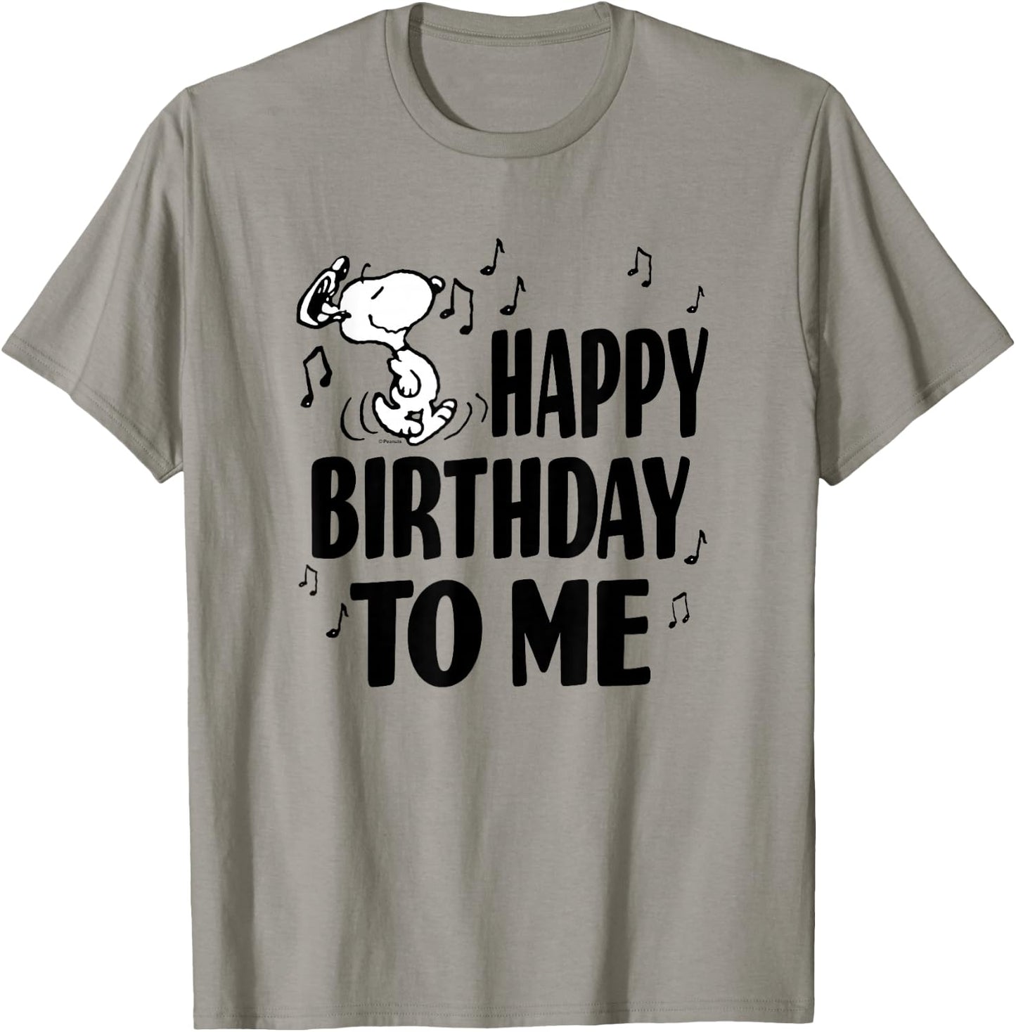 Peanuts Happy Birthday for Me T-Shirt - T-Shirt | Sand