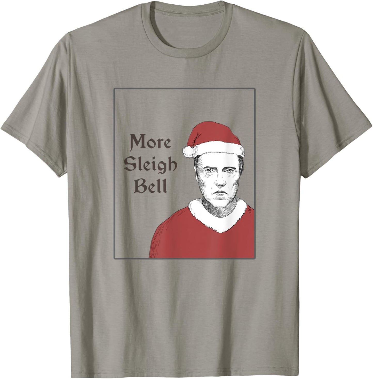 More Sleigh Bell Cowbell Parody T-Shirt - T-Shirt | Sand