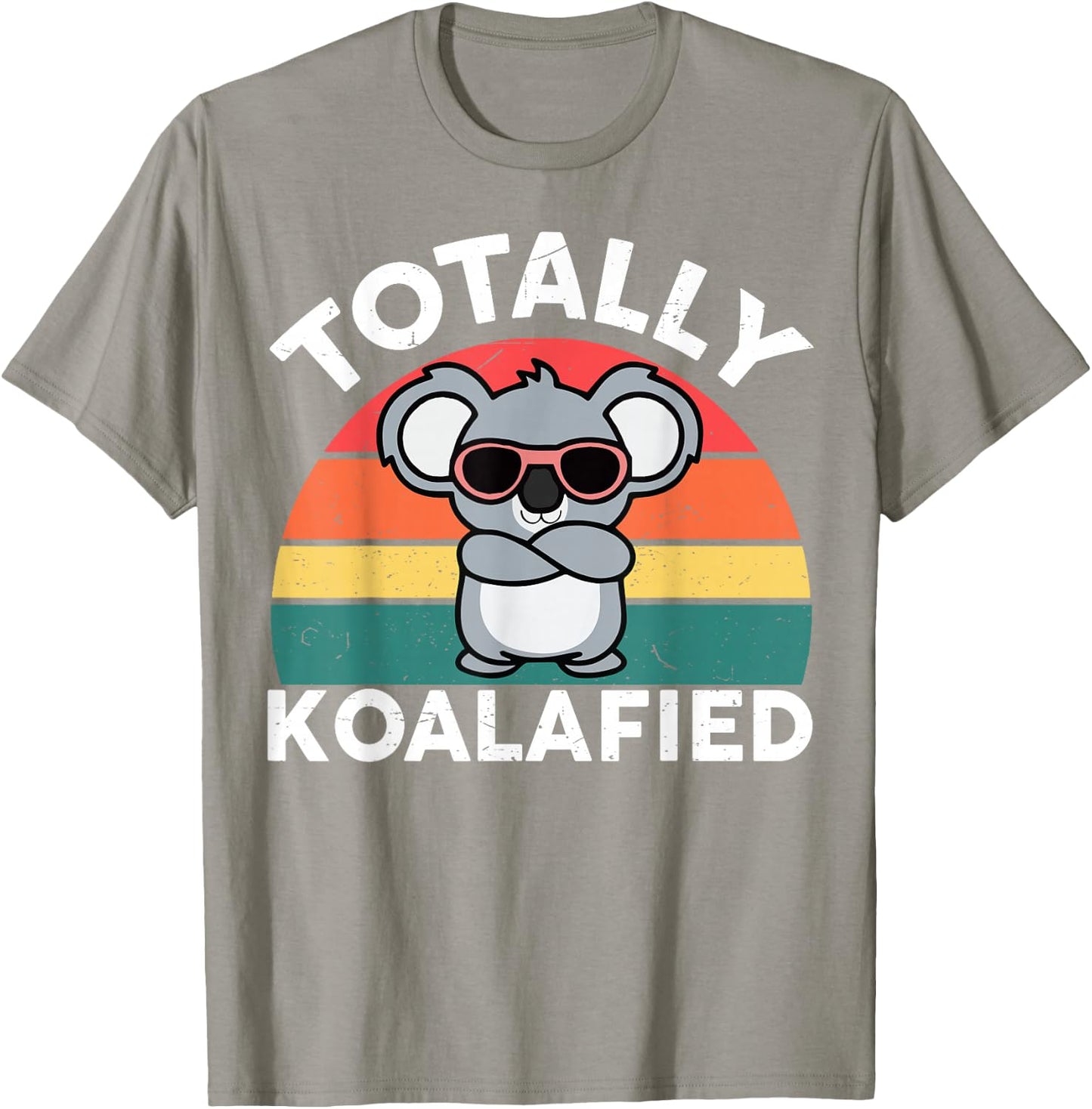Cute Koalafied Shirt dad Men Kids Boys Girls Women Koala T-Shirt - T-Shirt | Sand