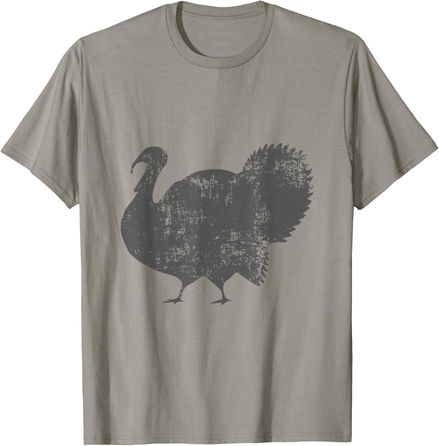 Vintage Distressed Turkey Large Bird Thanksgiving lover T-Shirt - T-Shirt | Sand