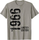 59th Birthday 59 Years Old Man Woman Vintage 1966 T-Shirt - T-Shirt | Sand