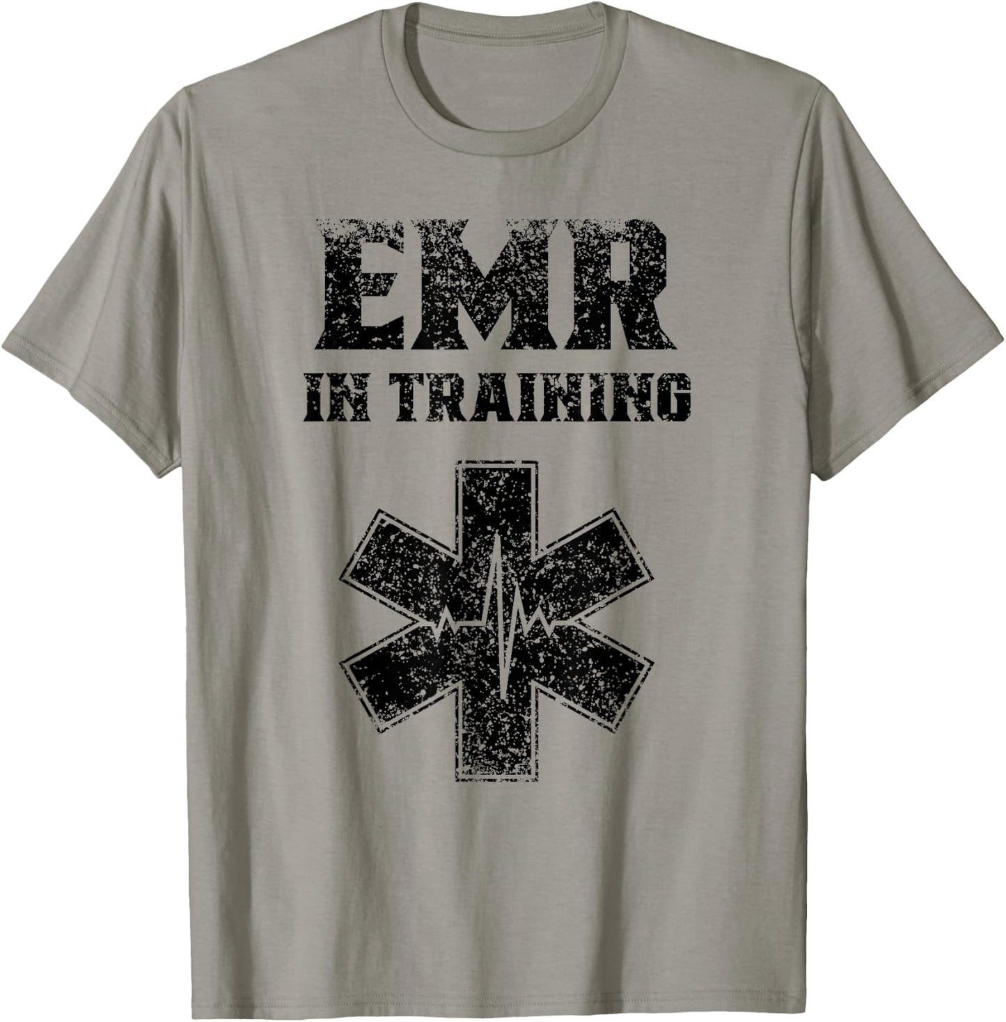Emergency Medical Responder In Training Emr Emt Ambulance T-Shirt - T-Shirt | Sand