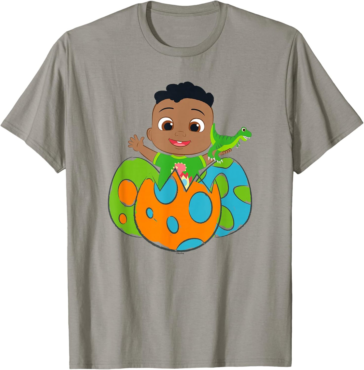CoComelon Cody Dino Eggs Drawn Poster T-Shirt - T-Shirt | Sand
