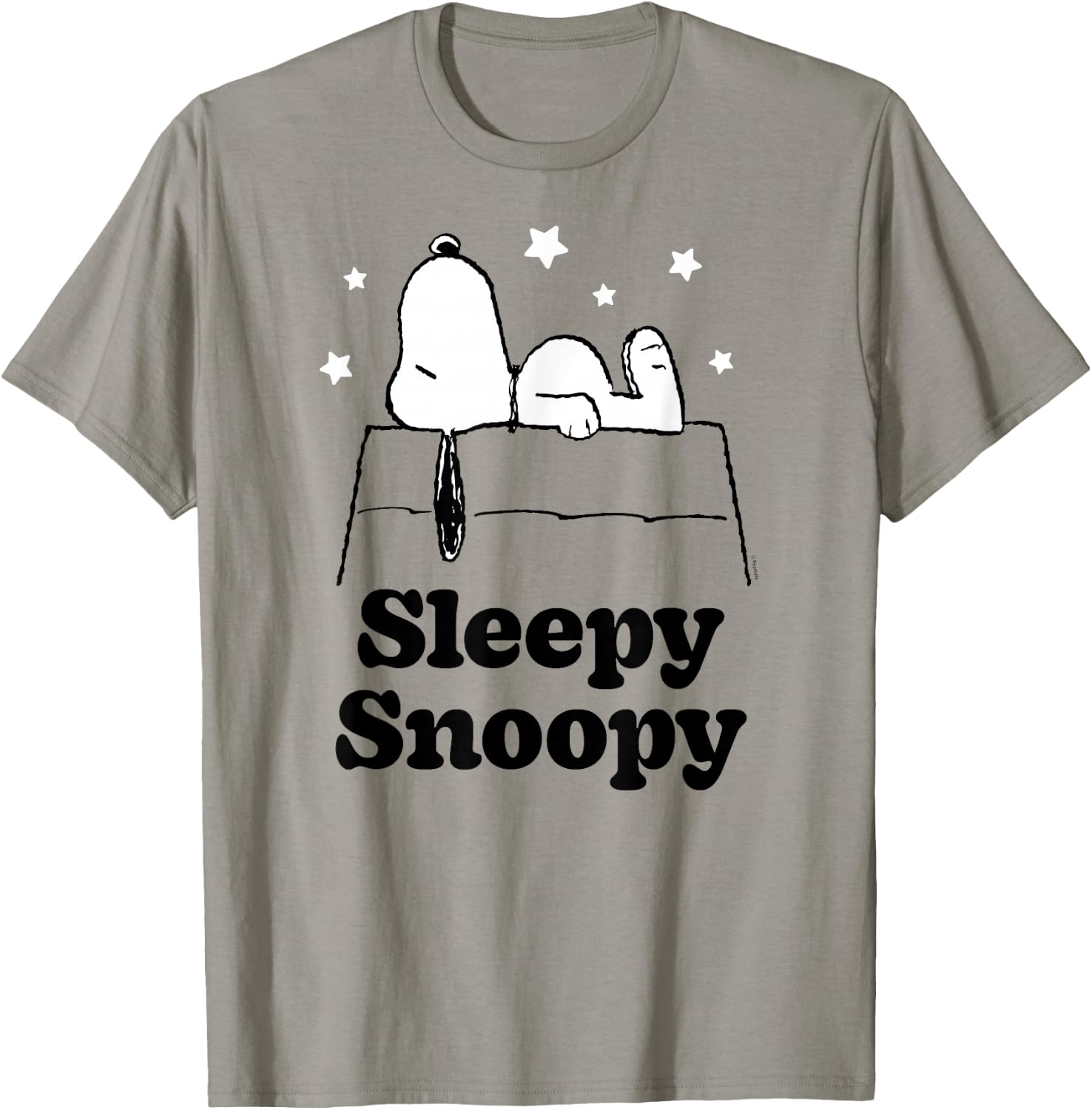 Peanuts Sleepy Snoopy T-Shirt - T-Shirt | Sand