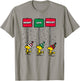 Peanuts - Woodstock Merry Christmas And Bright T-Shirt - T-Shirt | Sand