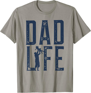 Dad Life Girl Dad T-Shirt - T-Shirt | Sand