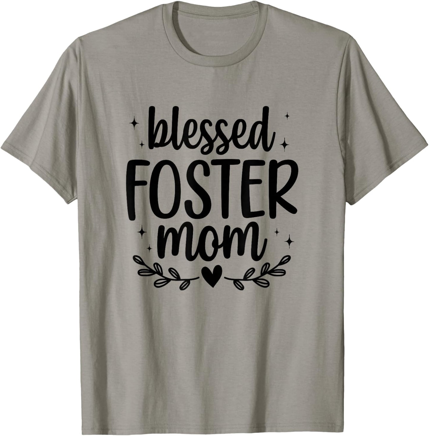 Blessed Foster Mom Foster Parent Foster Mama T-Shirt - T-Shirt | Sand