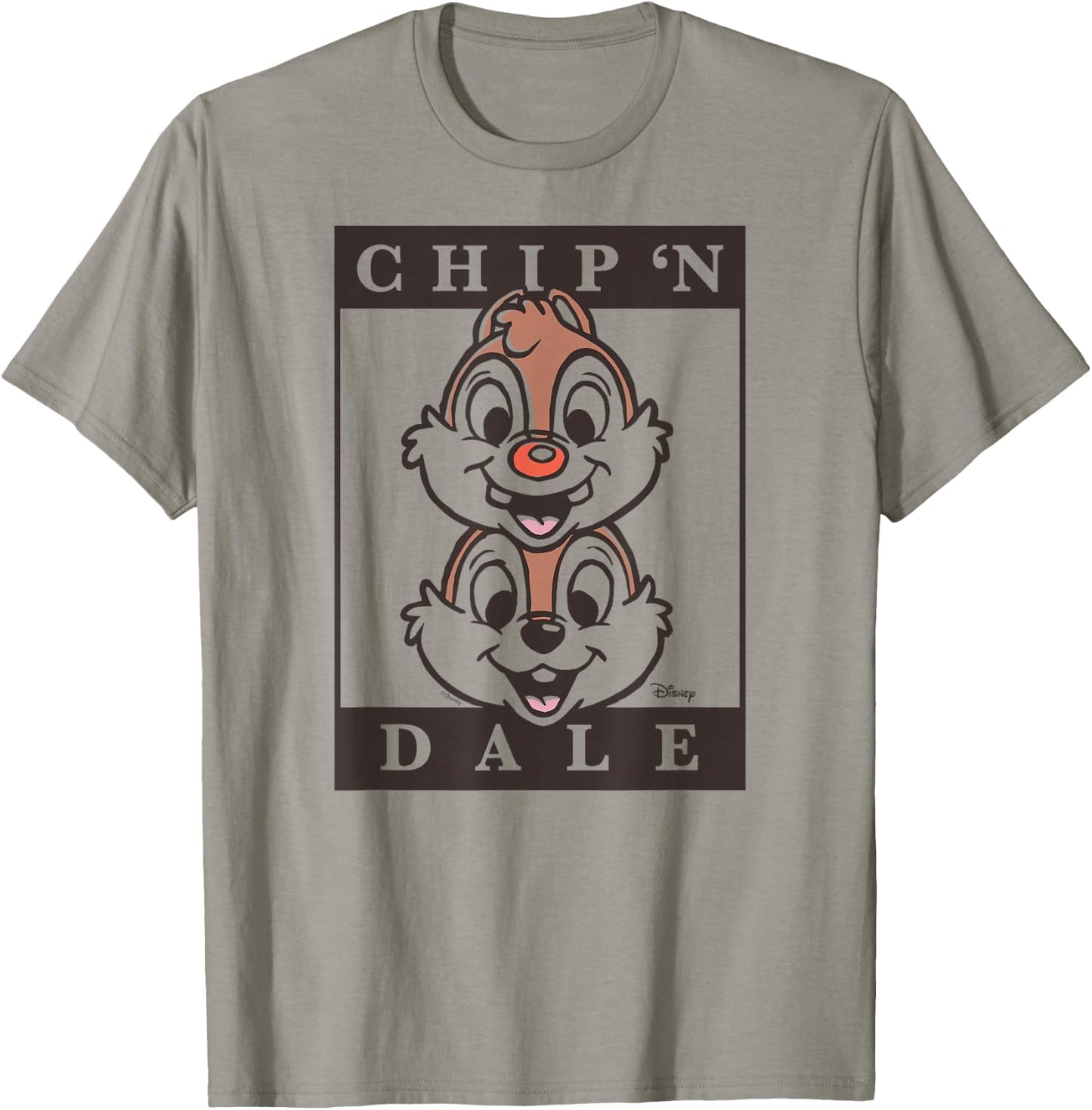 Chip 'N Dale Rescue Rangers - Type Block T-Shirt - T-Shirt | Sand