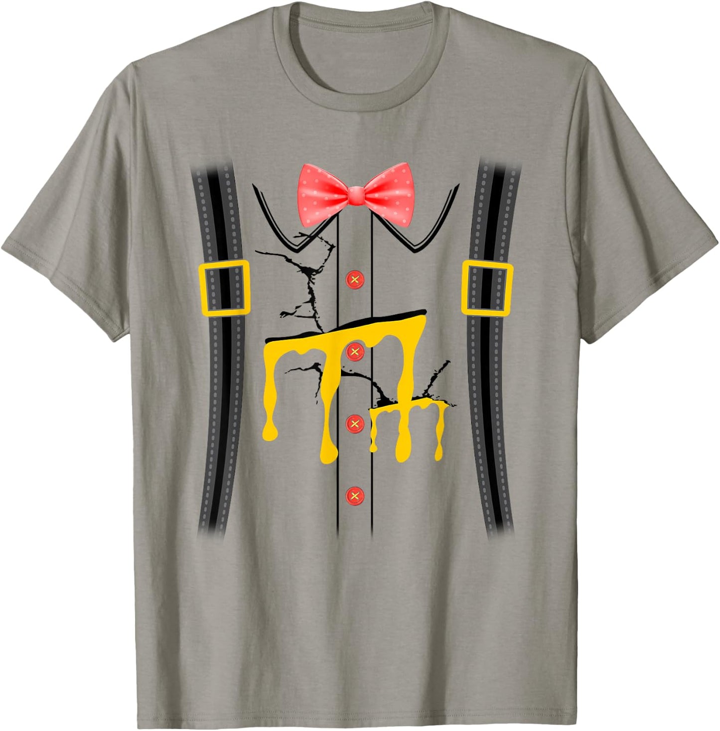 Humpty Dumpty Halloween Costume Cracked Egg T-Shirt - T-Shirt | Sand