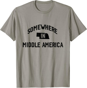 Somewhere in Middle America - Auggie Lamb T-Shirt - T-Shirt | Sand
