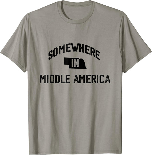 Somewhere in Middle America - Auggie Lamb T-Shirt - T-Shirt | Sand