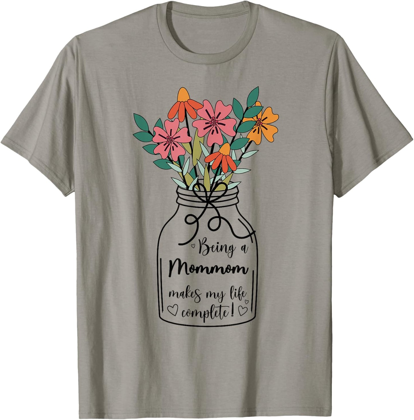 Mommom Grandma Appreciation Mommom Grandmother T-Shirt - T-Shirt | Sand