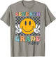 Seventh Grade Vibes Cute Smile Back To School 7th Grade Team T-Shirt - T-Shirt | Sand