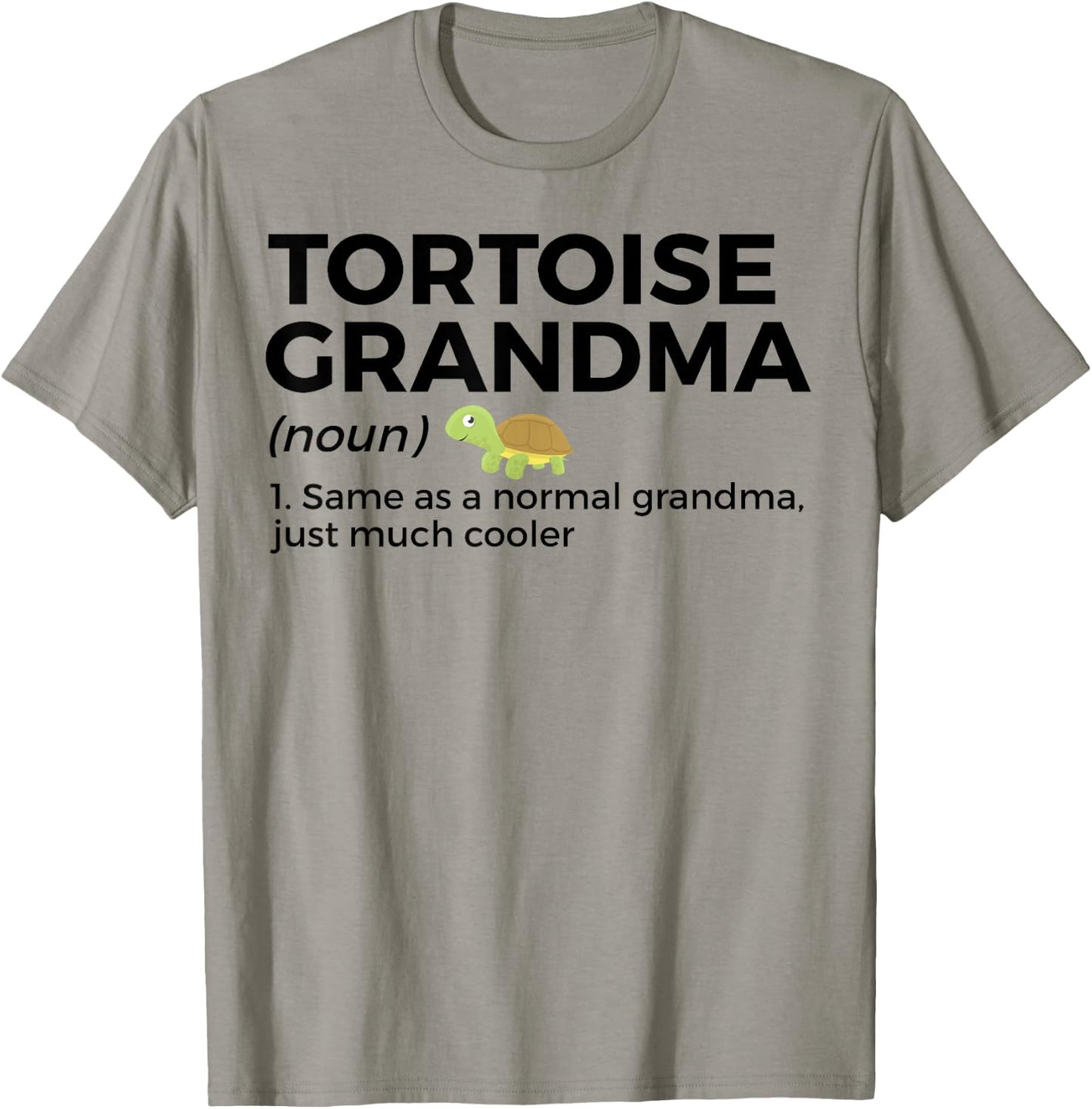 Tortoise Grandma Definition Funny Turtle Lover Women T-Shirt - T-Shirt | Sand