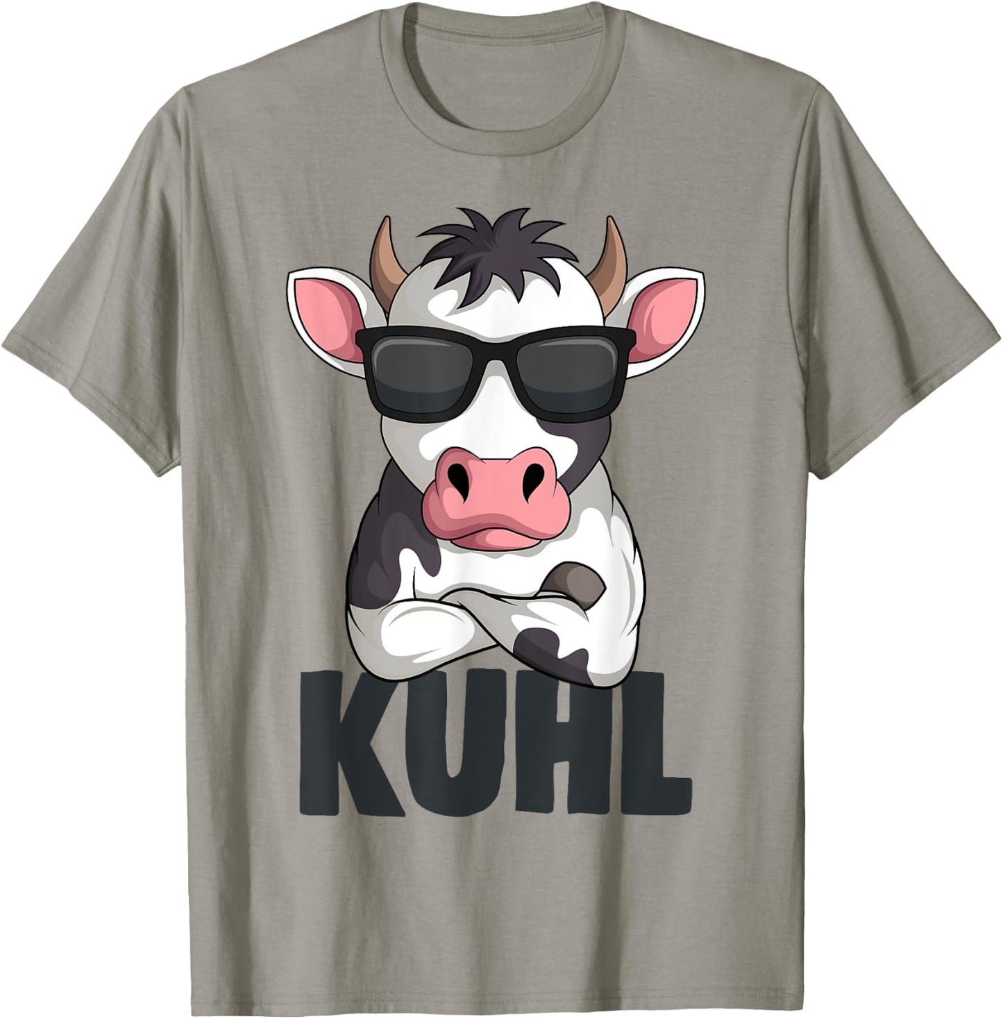 Cow Kuhl Farmers Cows Farmer Children Boys Girls T-Shirt - T-Shirt | Sand