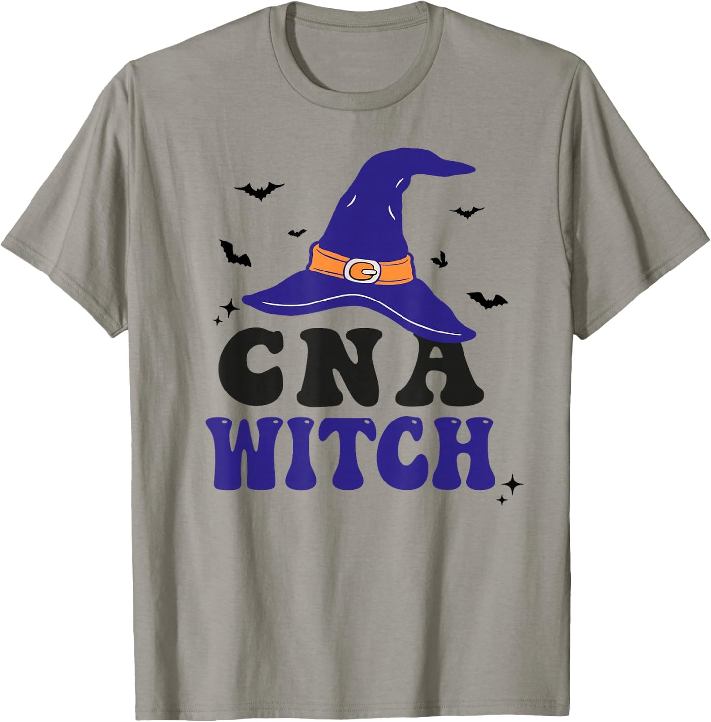 CNA Certified Nursing Assistant Witch Halloween Matching T-Shirt - T-Shirt | Sand