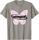 Y2K Girl 444 Angel Number Butterfly Fairy Aesthetic T-Shirt - T-Shirt | Sand