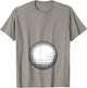 Funny Golf Player Belly Pregnant Mama T-Shirt - T-Shirt | Sand