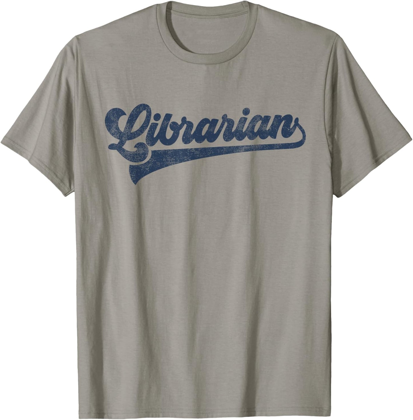 Librarian Cute Vintage Graphic T-Shirt - T-Shirt | Sand