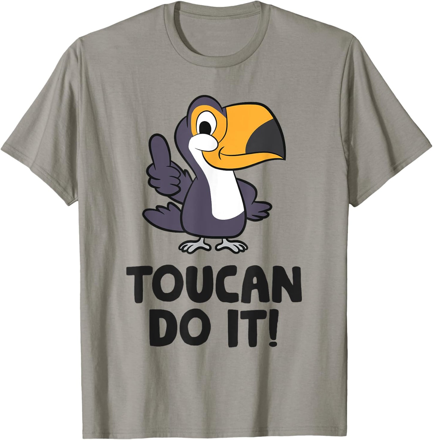 Toucan Do It Funny Toucan Bird T-Shirt - T-Shirt | Sand