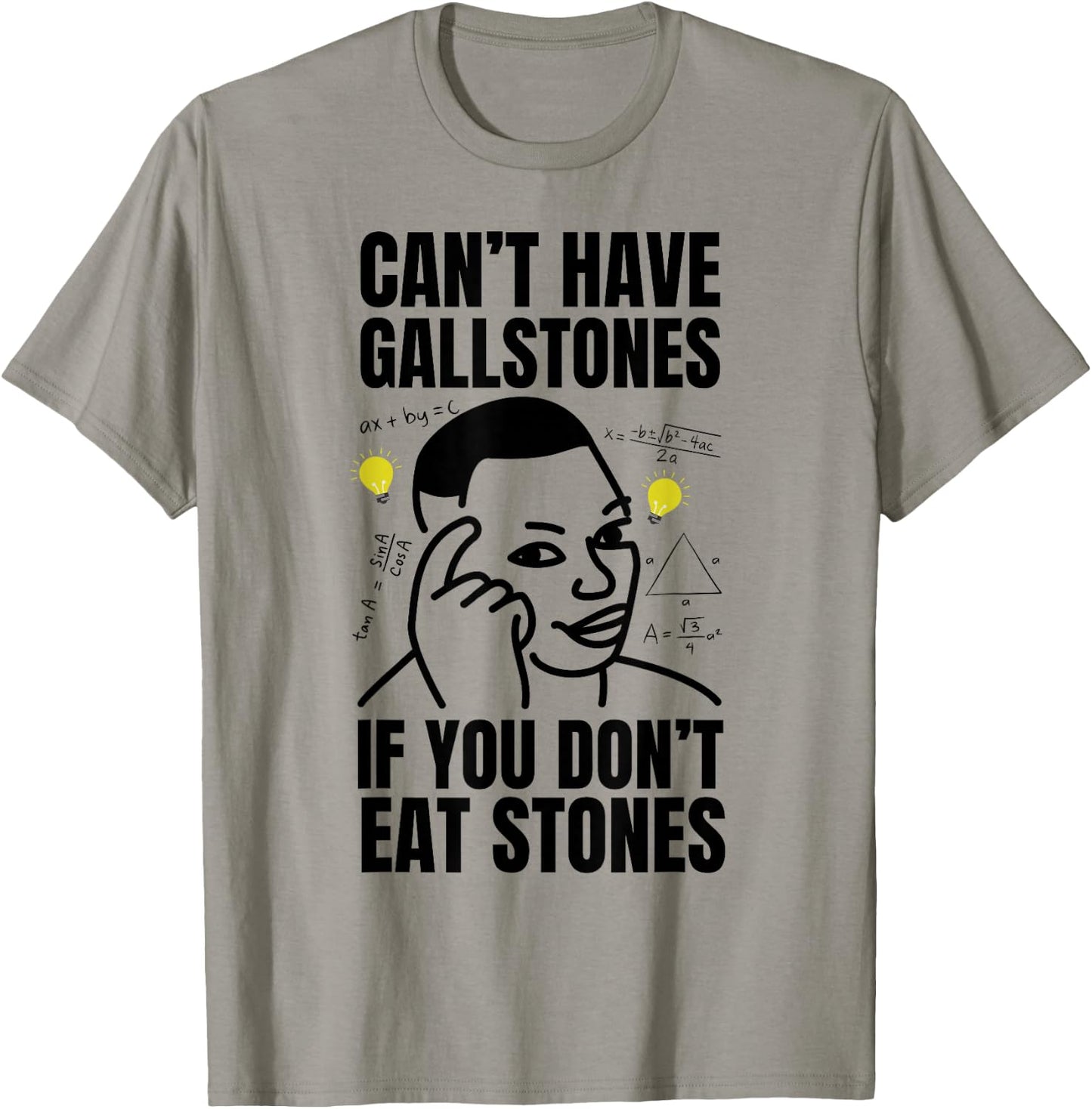 Funny Gallstones Removal Surgery and Gallstone T-Shirt - T-Shirt | Sand