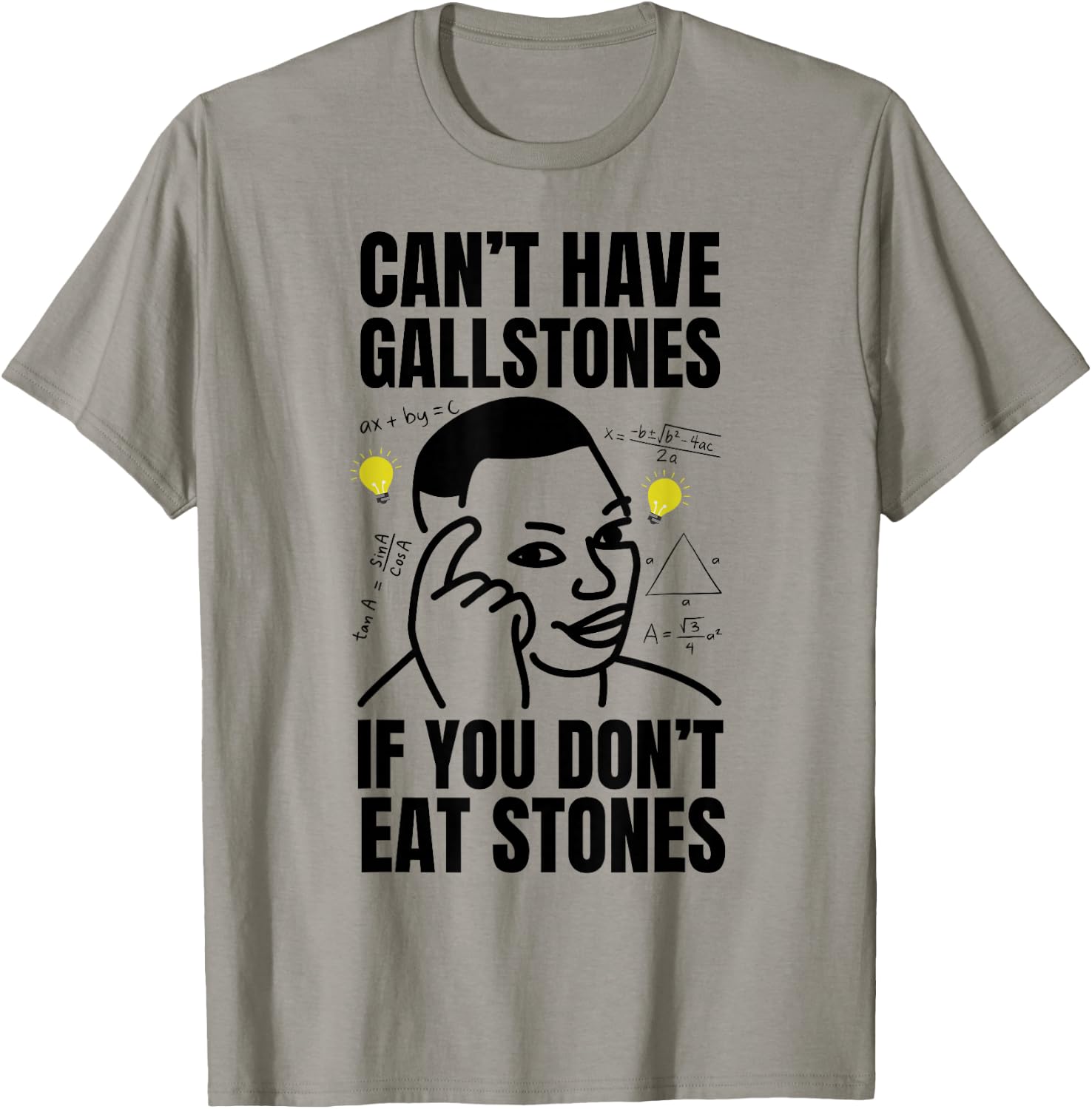 Funny Gallstones Removal Surgery and Gallstone T-Shirt - T-Shirt | Sand