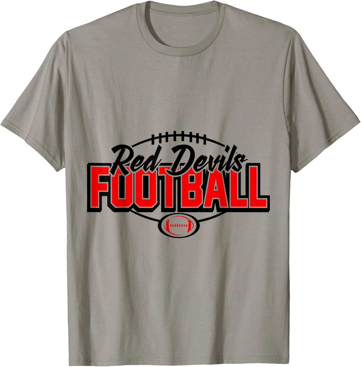 Red Devils Football! T-Shirt - T-Shirt | Sand