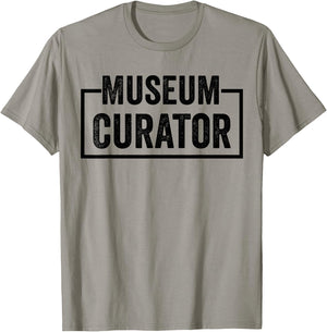 Museum Curator T-Shirt - T-Shirt | Sand
