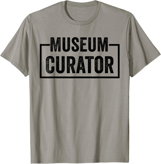 Museum Curator T-Shirt - T-Shirt | Sand