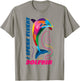Dolphin I Speak Fluent Dolphin T-Shirt - T-Shirt | Sand