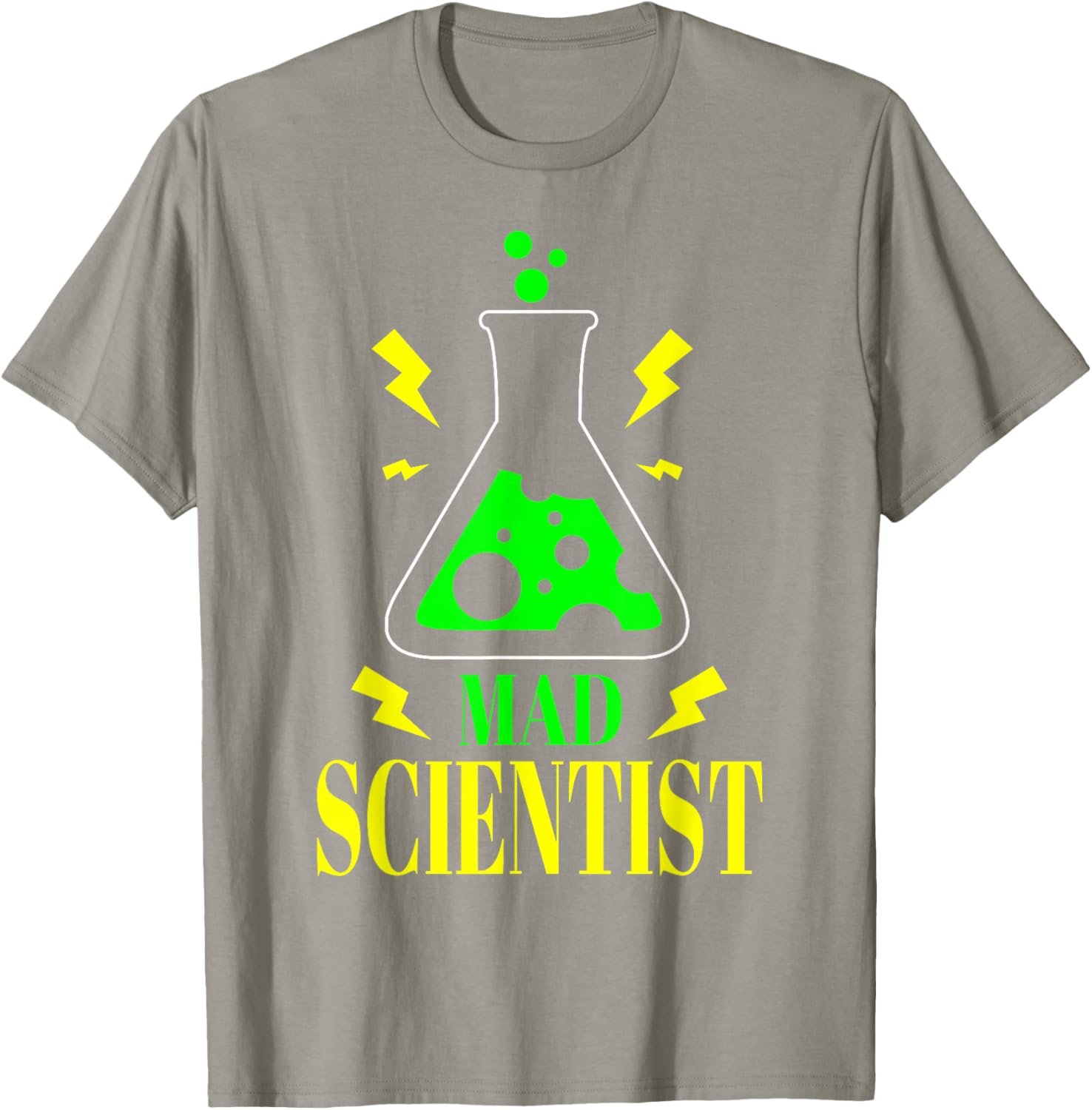 Mad Scientist Science Teacher Halloween Costume Laboratory T-Shirt - T-Shirt | Sand