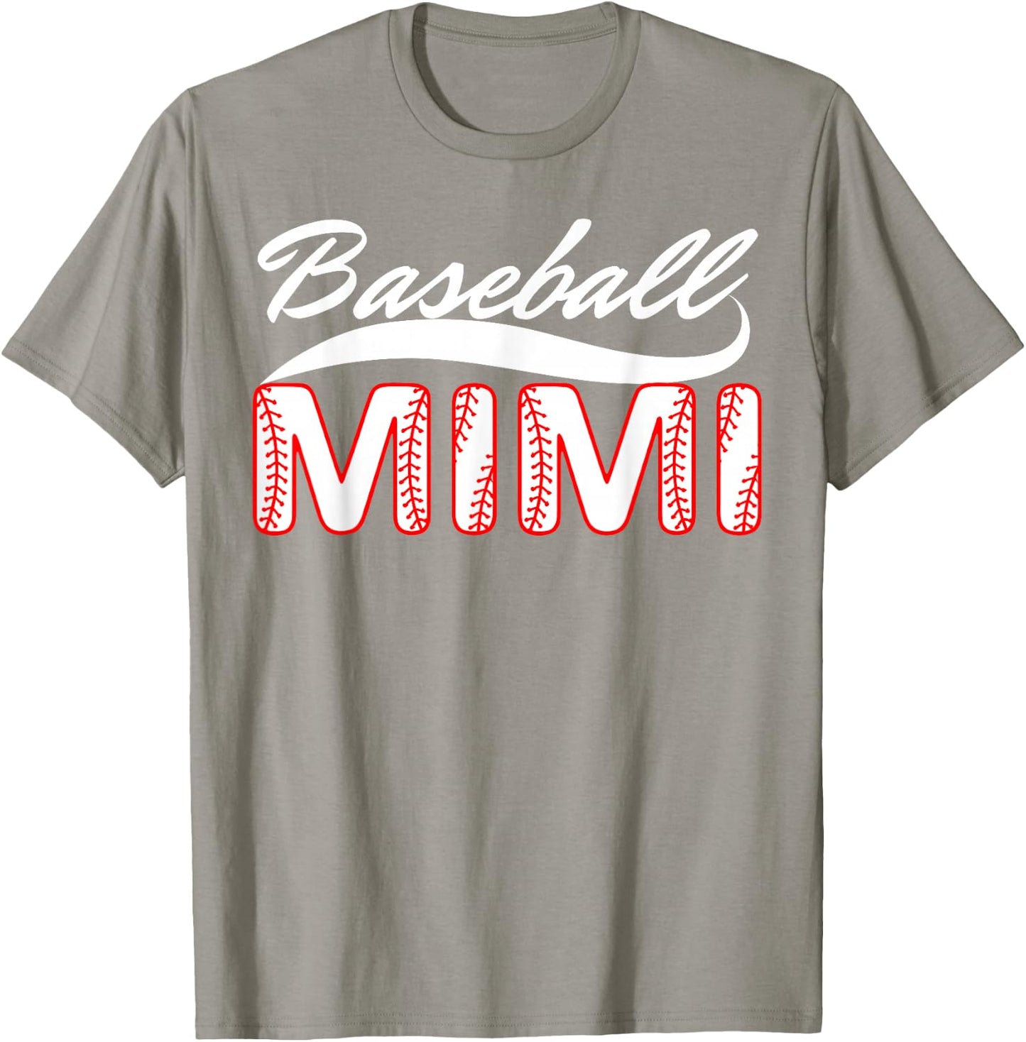 Baseball Mimi Women Family Matching Mimi Baseball Mother T-Shirt - T-Shirt | Sand
