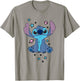 Disney Lilo & Stitch Stars & Planets Cute Stitch Portrait T-Shirt - T-Shirt | Sand