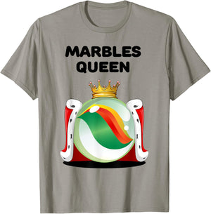 Marbles Queen | Girls Marbles | Marbles T-Shirt - T-Shirt | Sand