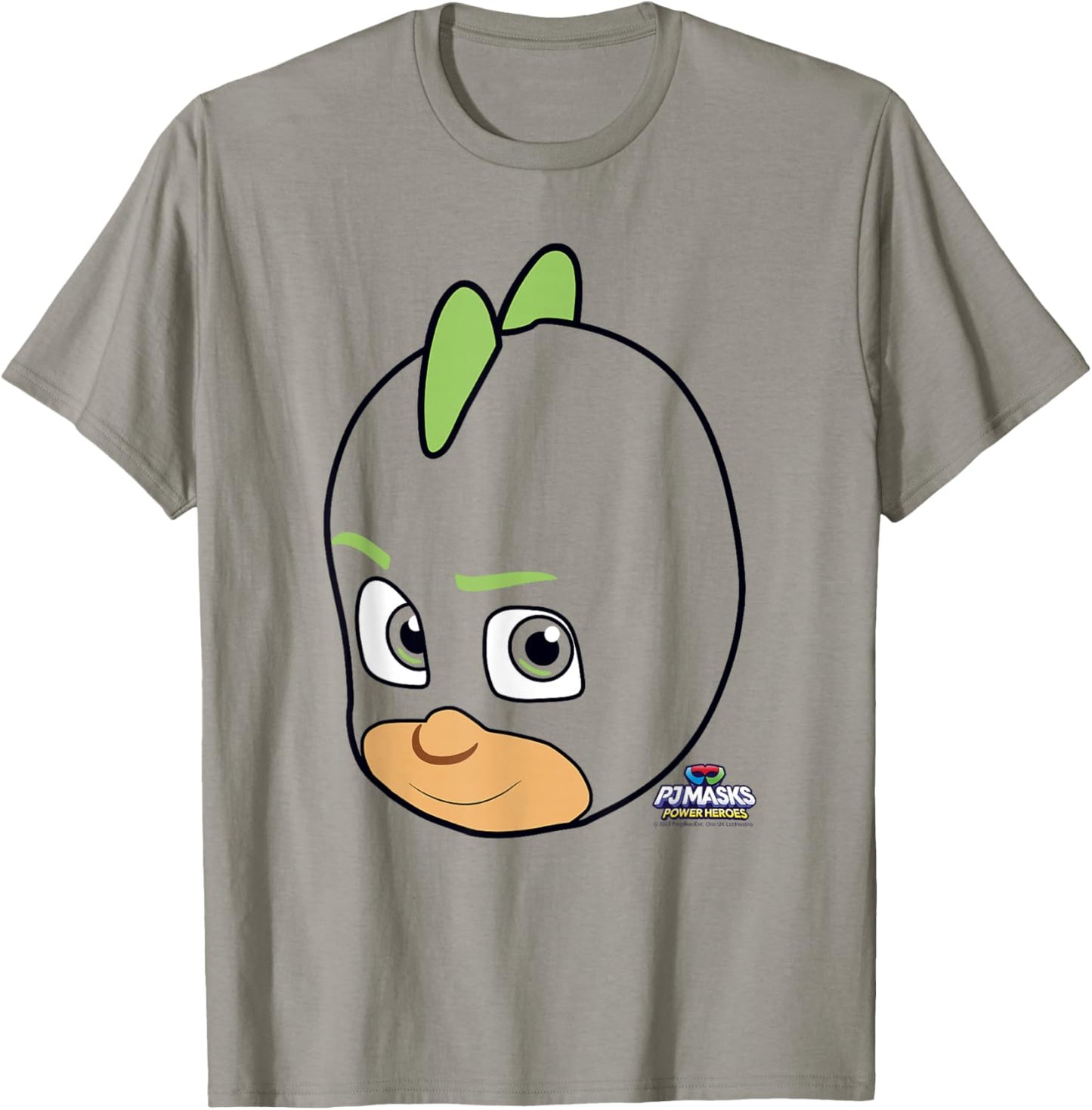 PJ Masks Gekko Big Face Power Hero Portrait T-Shirt - T-Shirt | Sand