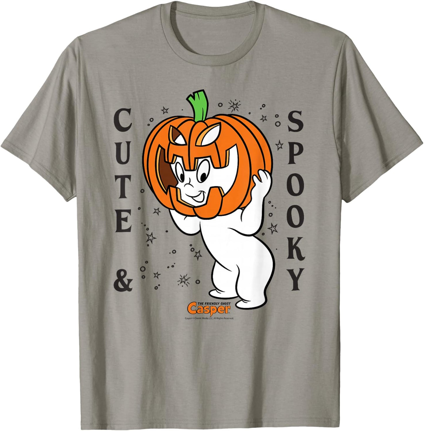 Casper the Friendly Ghost Halloween Cute & Spooky T-Shirt - T-Shirt | Sand