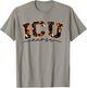 ICU Nurse Halloween Critical Care CCU Intensive Care Rn Fall T-Shirt - T-Shirt | Sand