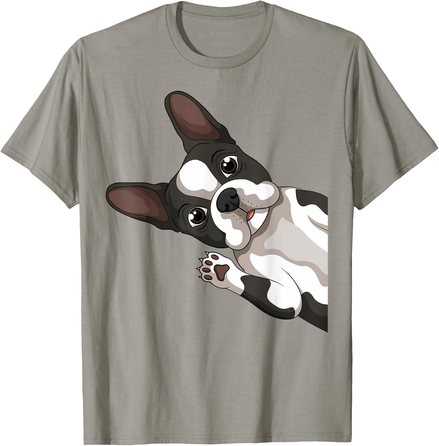 Boston Terrier Bostie Dog Kids Boys Girls T-Shirt - T-Shirt | Sand