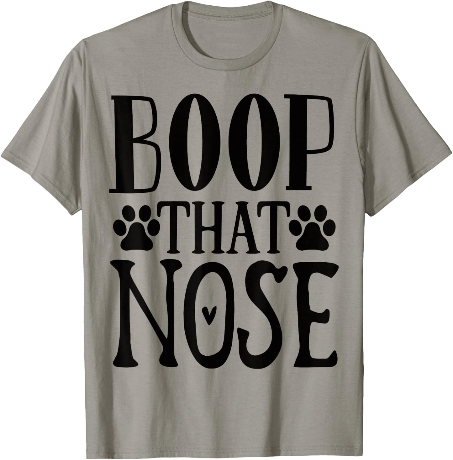 Boop that Nose Puppy Dog Lover T-Shirt - T-Shirt | Sand