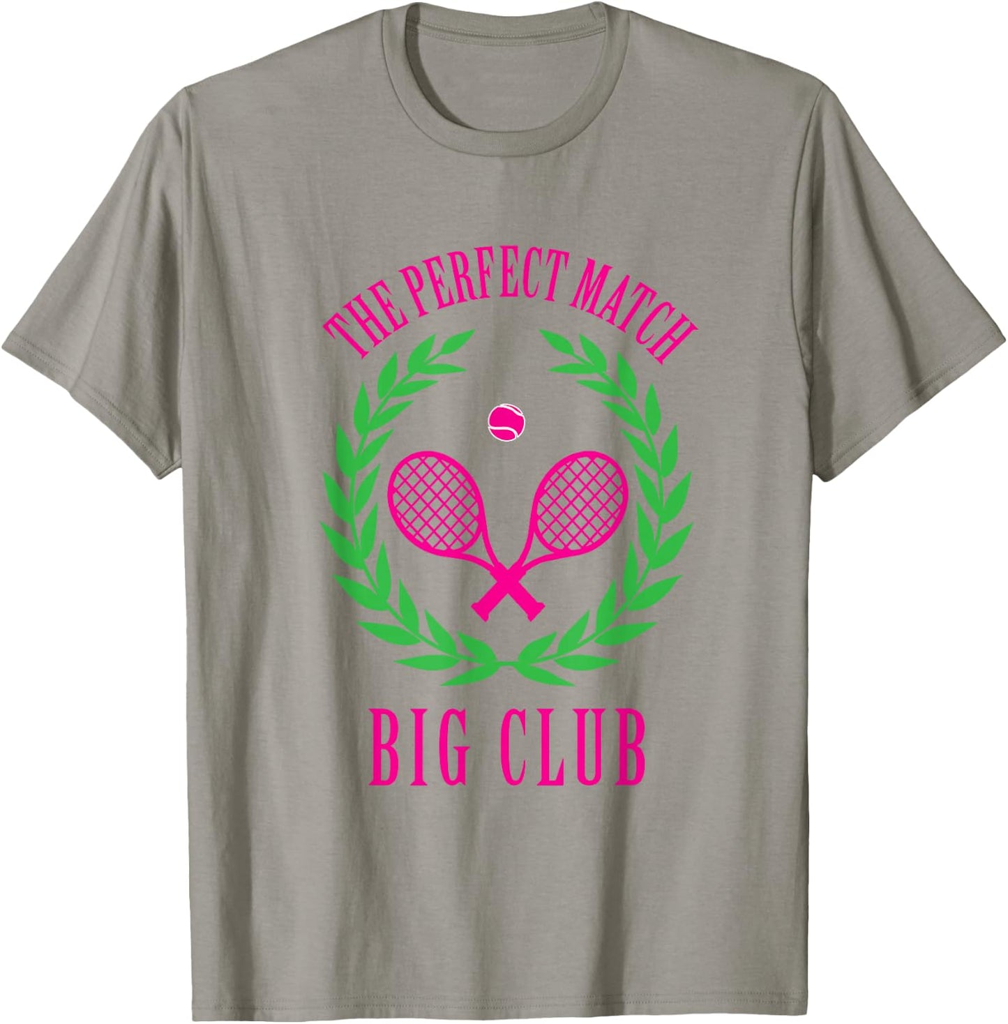 Tennis Match Club Little / G Big Sorority Reveal T-Shirt - T-Shirt | Sand