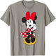 Disney Minnie Mouse Daydreaming Pose Cute Portrait T-Shirt - T-Shirt | Sand
