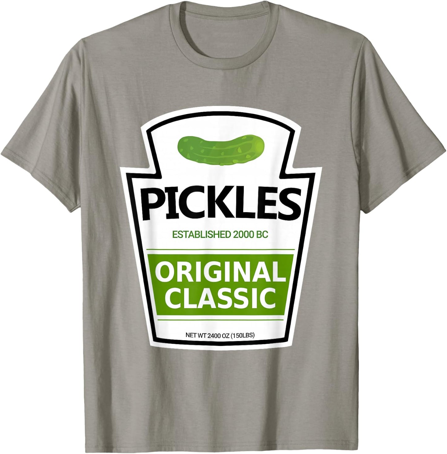 Lazy Costume Pickle Jar T-Shirt - T-Shirt | Sand