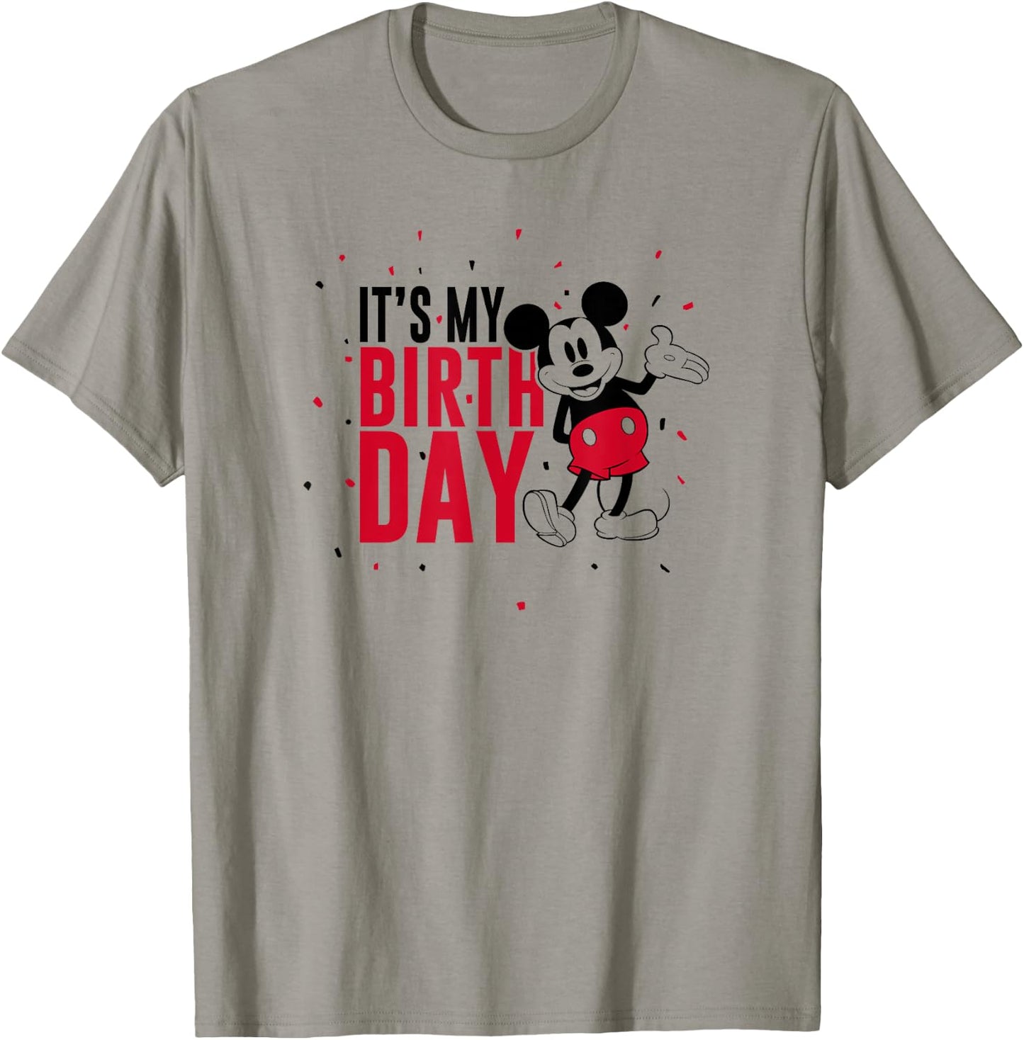 Disney Mickey Mouse It's My Birthday T-Shirt - T-Shirt | Sand